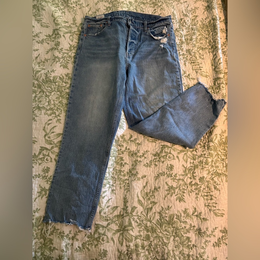 GAP Cheeky Straight High Rise Jeans Size 33/16R